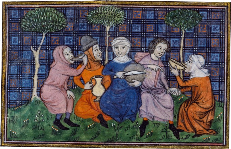 Livre du roi Modus et de la reine Ratio, 14th century (Bibliothèque nationale)
